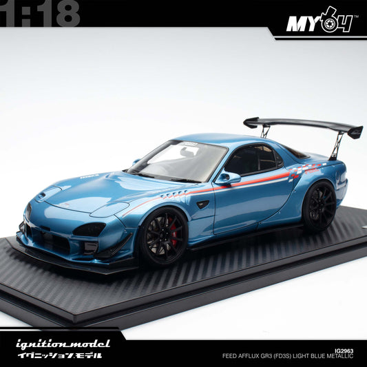 [Ignition Model] FEED Afflux GR3 (FD3S) - Light Blue Metallic
