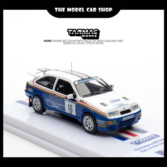 [Tarmac Works] Ford Sierra RS Cosworth Rally of New Zealand 1989 Saeed Al-Hajri / Steve Bond