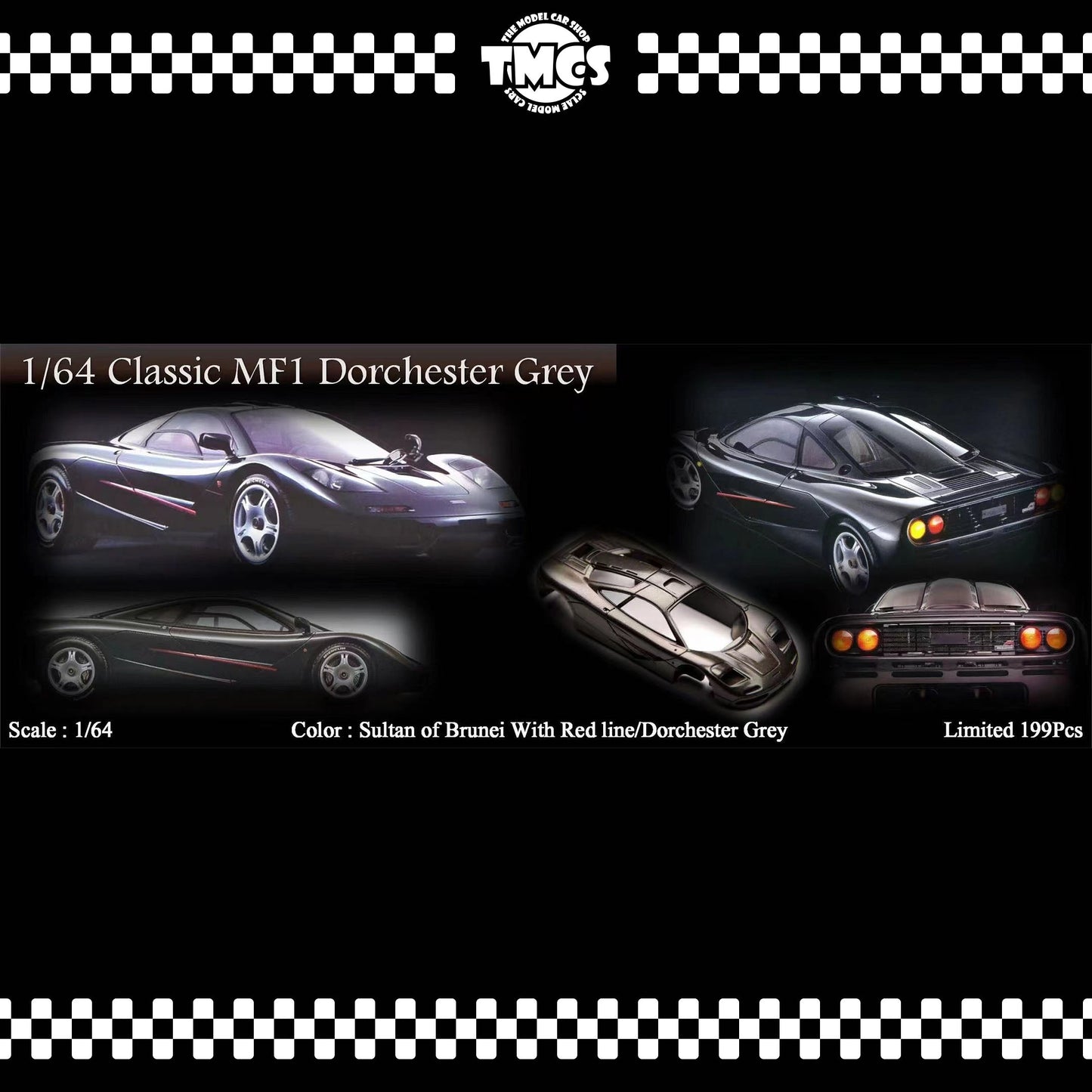 [MY64] McLaren F1 - Dorchester Grey