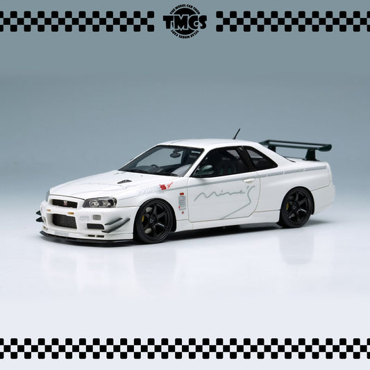 [Make Up] 1:43 Nissan Skyline GTR V Spec N1 Tokyo Auto Salon 2024 - White