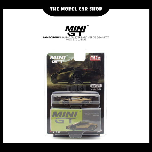 [MINI GT] Lamborghini  Huracán Sterrato Verde Gea Matt