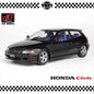 [LCD] Honda Civic SiR II (EG6) - Black