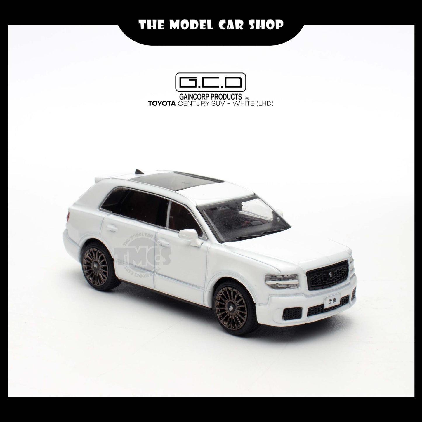 [GCD] Toyota Century SUV - White (LHD) (462)