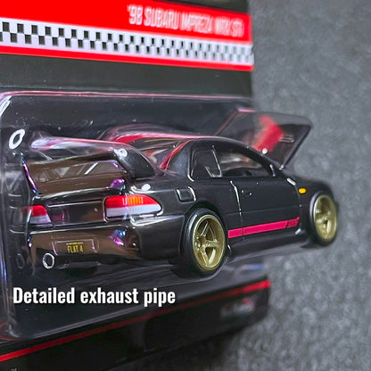 Hot Wheels Subaru Impreza WRX Sti RLC 2025 Metal Gun Grey Hotwheels 98 Subaru Impreza Redline Club Exclusive JDM Car
