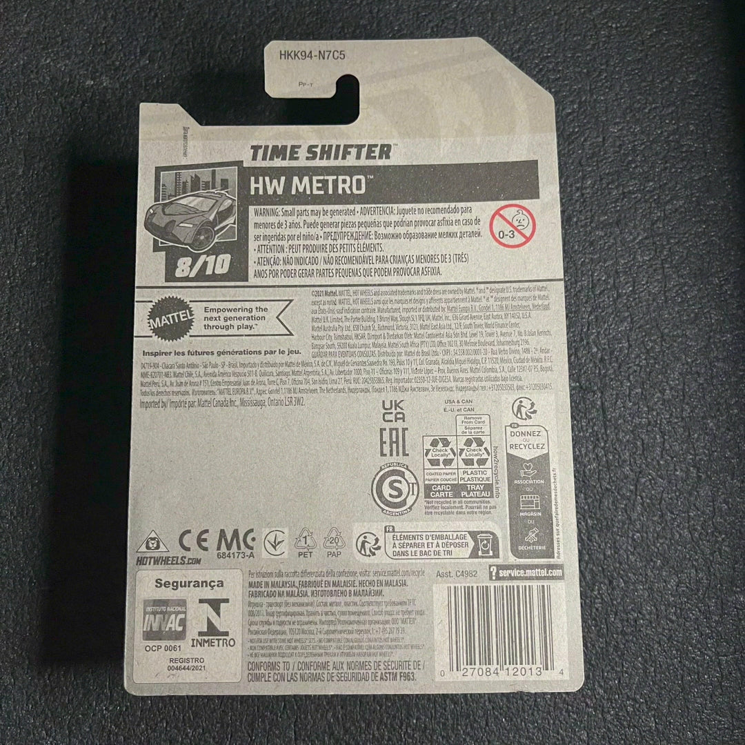 Hot Wheel RTH Time Shifter Regular Treasure Hunt 2023 Collections Series Hot Wheels Cars Diecast Hotwheel RTH Kereta Mainan Car Toy Hot Wheels Regular Treasure Hunt Hotwheels RTH Time Shifter