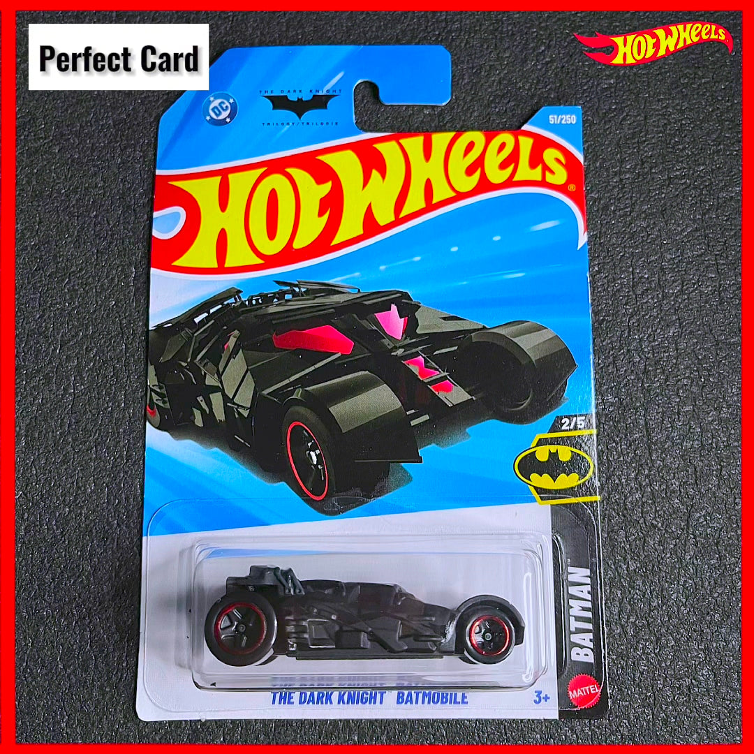Hot Wheels The Dark Knight Batmobile Batman 2026 Collections Diecast Bat Man Batmobile Batman Car Toy Black Bat Mobile