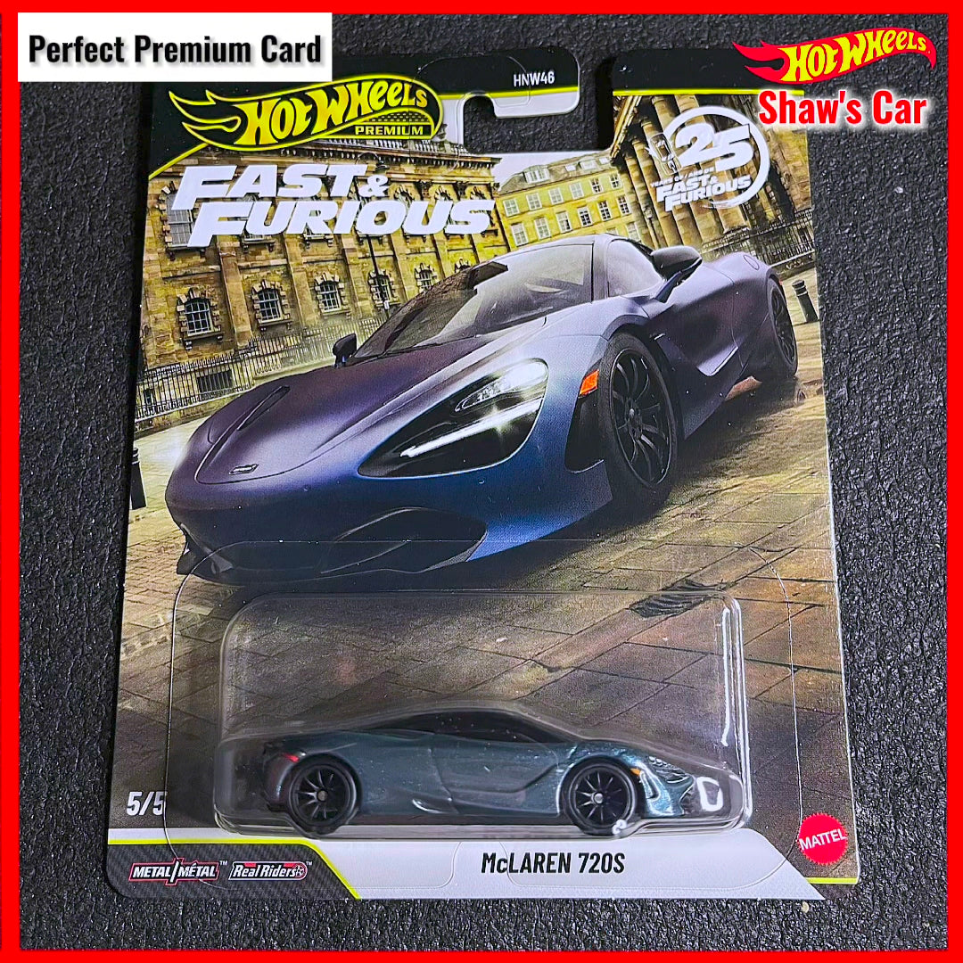 Hot Wheels Mclaren 720S Fast & Furious Hobbs & Shaw Premium Car Culture 2026 Collections Kereta Hobbs & Shaw Diecast Car Model Fast and Furious Car Culture Black Mclaren Hotwheelsgang super car hotwheels mclaren p1 hotwheel mclaren f1 hotwheels mclaren p1