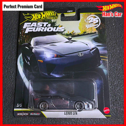 Hot Wheels Lexus LFA Fast & Furious 2026 Premium Car Culture 25th Anniversary Fast and Furious Second Edition Han's Lexus LFA Fast and Furious Diecast Car Hotwheels Black Lexus Hotwheel F&f Kereta Mainan Hot Wheel Lexus Lfa Super Car