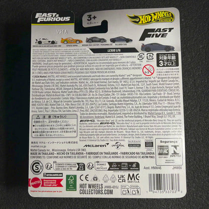 Hot Wheels Lexus LFA Fast & Furious 2026 Premium Car Culture 25th Anniversary Fast and Furious Second Edition Han's Lexus LFA Fast and Furious Diecast Car Hotwheels Black Lexus Hotwheel F&f Kereta Mainan Hot Wheel Lexus Lfa Super Car