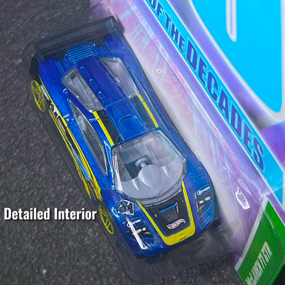 Hot Wheels Mclaren F1 GTR The 90's Cars of the Decades Walmart Exclusive 2011 Blue Mclaren F1 Collections Diecast Car F1 gtr mclaren Model Kereta Mainan Car of the Decade Car Toy Hot Wheels No.1 Hotwheels Mclaren F1 GTR Black Mclaren GTR Biru Hot wheel