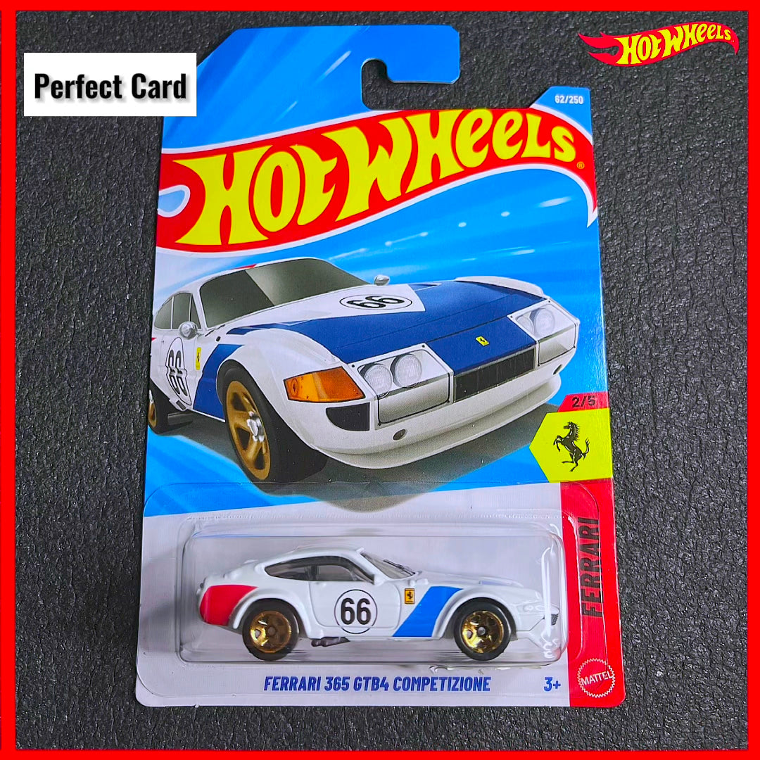 Hot Wheels Ferrari 365 GTB/4 Competizione White Ferrari Hotwheels 2026 Italian Super Car Classic Ferrari Hot Wheels Ferarri 365 GTB4 Diecast Car Hotwheels Ferrari Putih 2026 Klasik Ferrari Car Toy Hot Wheels Ferrari 2/4 Collections Ferrari No.66