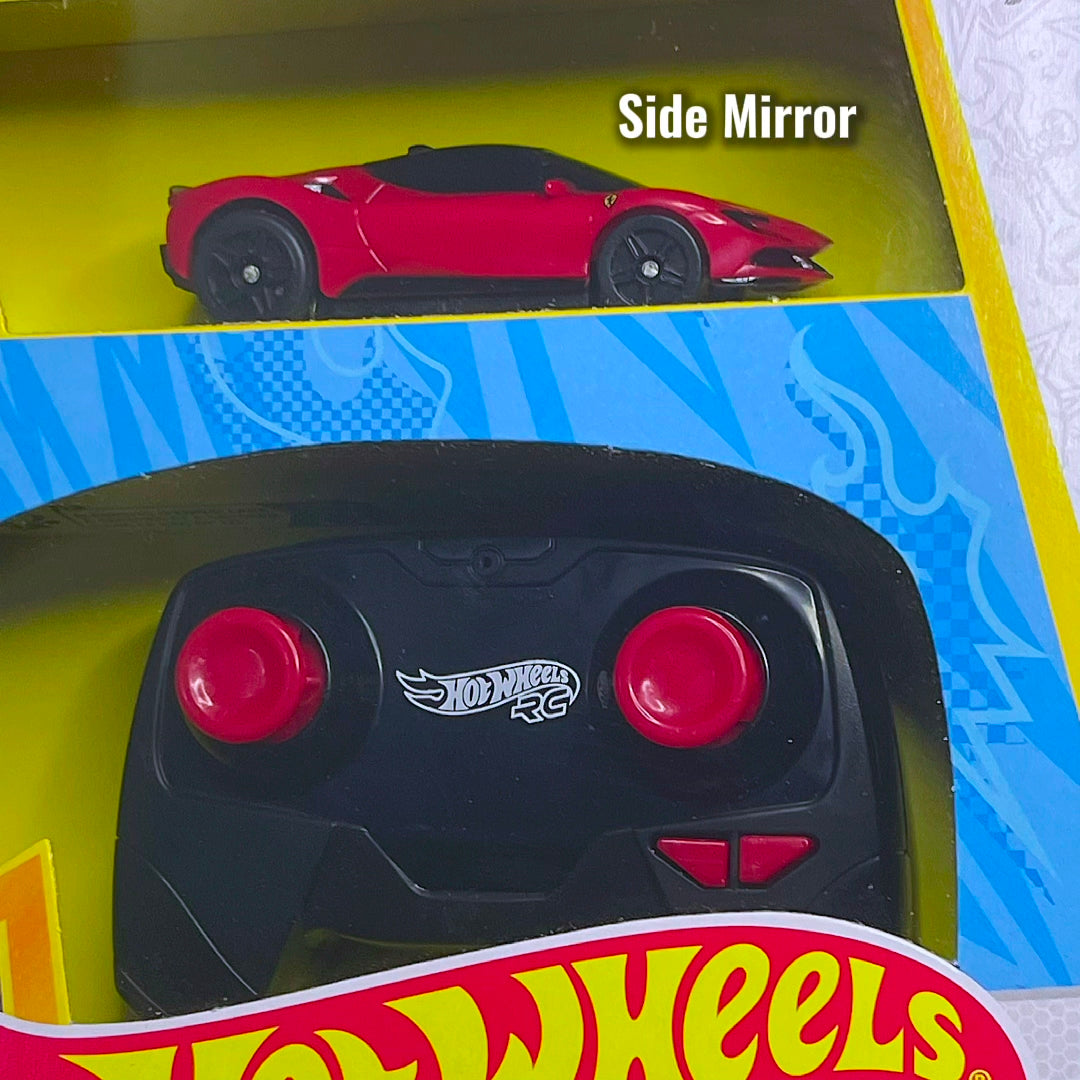 Hot Wheels RC Ferrari SF90 Stradale Remote Control Charging Hotwheels Ferrari SF90 Stradale Red 2025 Model Car RC Hotwheels Ferrari Red Model Hot Wheels Ferrari SF90 Stradale Assetto Fiorano RC