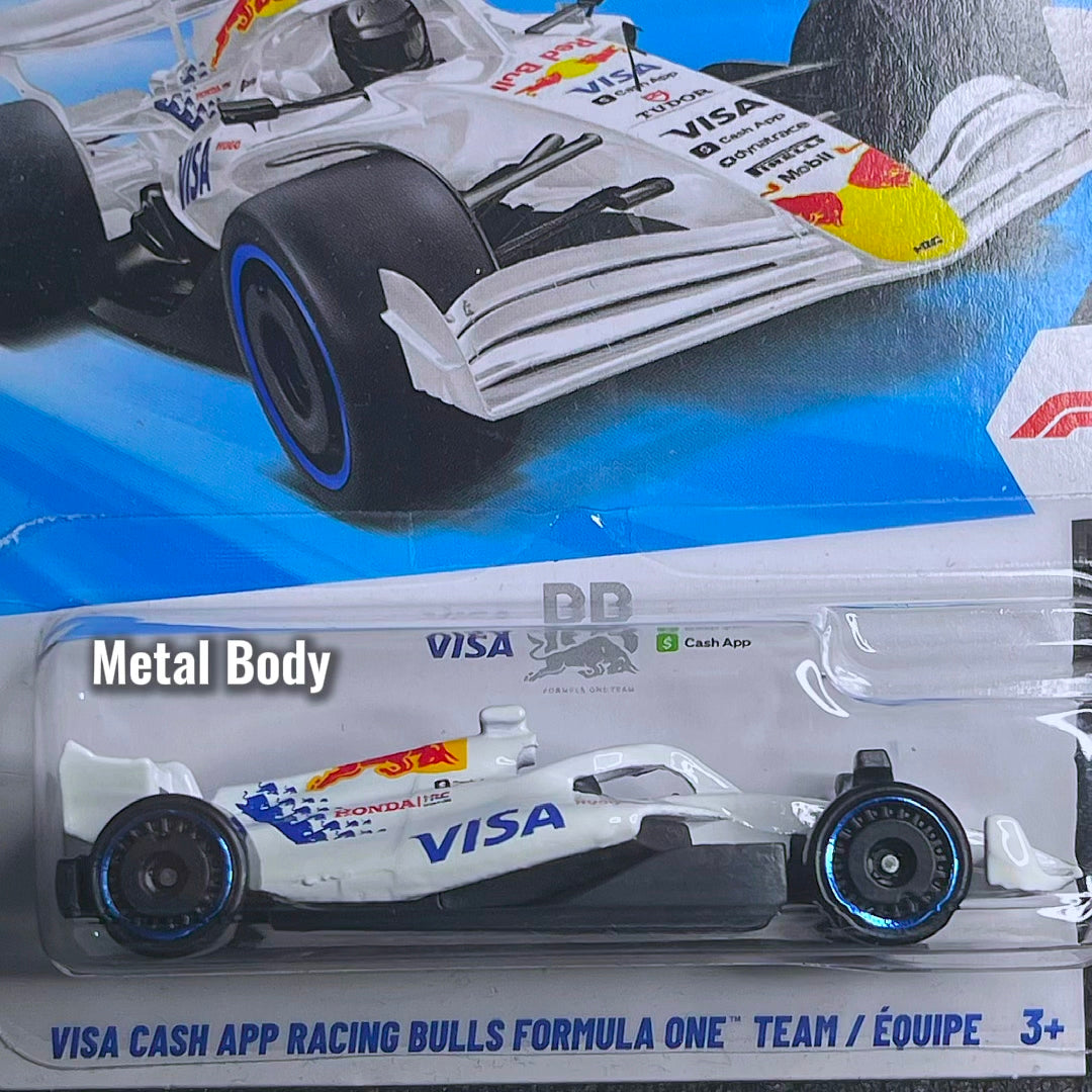 Hot Wheels F1 Visa Cash App Racing Bulls Formula One Team 2026 Track Car Hotwheels Visa Cashapp Redbull Racing Car Circuit F1 Redbull Visa White F1 Toy Car Formula 1 Hotwheel New Car 2026 Formula 1 Hotwheels Visa Cash App Hotwheelsgang Formula 1 Vehicle