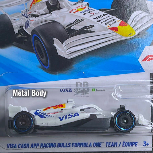 Hot Wheels F1 Visa Cash App Racing Bulls Formula One Team 2026 Track Car Hotwheels Visa Cashapp Redbull Racing Car Circuit F1 Redbull Visa White F1 Toy Car Formula 1 Hotwheel New Car 2026 Formula 1 Hotwheels Visa Cash App Hotwheelsgang Formula 1 Vehicle