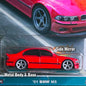 Hot Wheel BMW M5 2001 Red Model Canyon Warriors 2023 Premium Collections Series Hotwheels 01 BMW M5 E39 Diecast Classic BMW Kereta mainan BMW M5 Merah Hotwheel Premium Car Culture Hot Wheels BMW M5