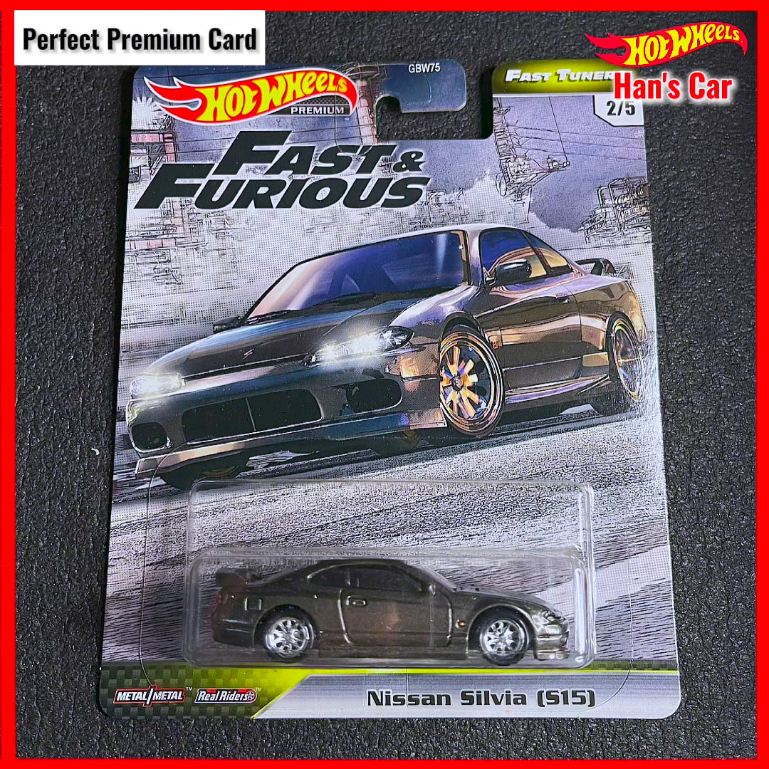 Hot Wheels Nissan Silvia S15 Fast & Furious Han's Car 2020 Fast and Furious Fast Tuners Hotwheels Premium Car Culture Collections JDM Hot Wheels Fast & Furious Silvia S15 Japan Car Fast Furious Hotwheel Car Culture 2020