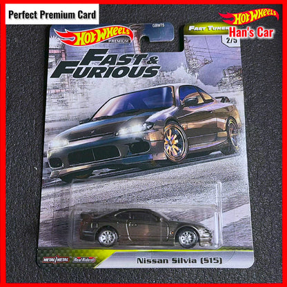 Hot Wheels Nissan Silvia S15 Fast & Furious Han's Car 2020 Fast and Furious Fast Tuners Hotwheels Premium Car Culture Collections JDM Hot Wheels Fast & Furious Silvia S15 Japan Car Fast Furious Hotwheel Car Culture 2020