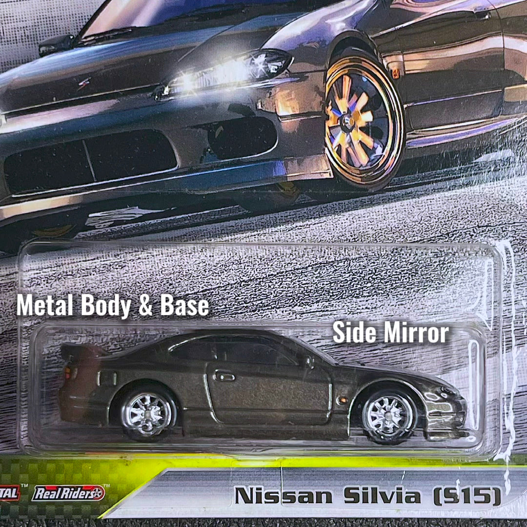 Hot Wheels Nissan Silvia S15 Fast & Furious Han's Car 2020 Fast and Furious Fast Tuners Hotwheels Premium Car Culture Collections JDM Hot Wheels Fast & Furious Silvia S15 Japan Car Fast Furious Hotwheel Car Culture 2020