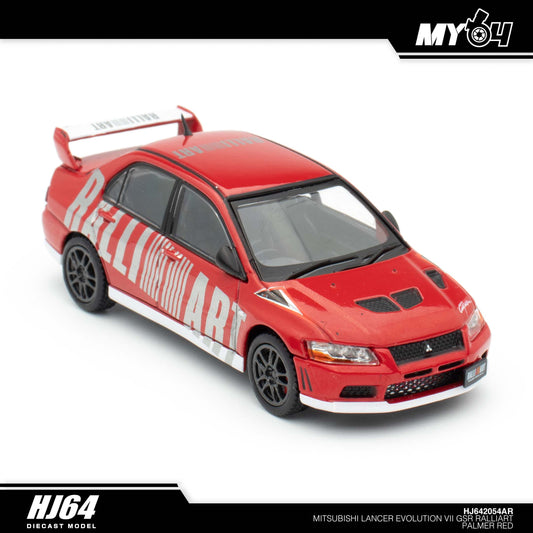 (UNSEAL UNIT) [Hobby Japan] Mitsubishi Lancer Evolution 7 GSR RALLIART - Palmer Red