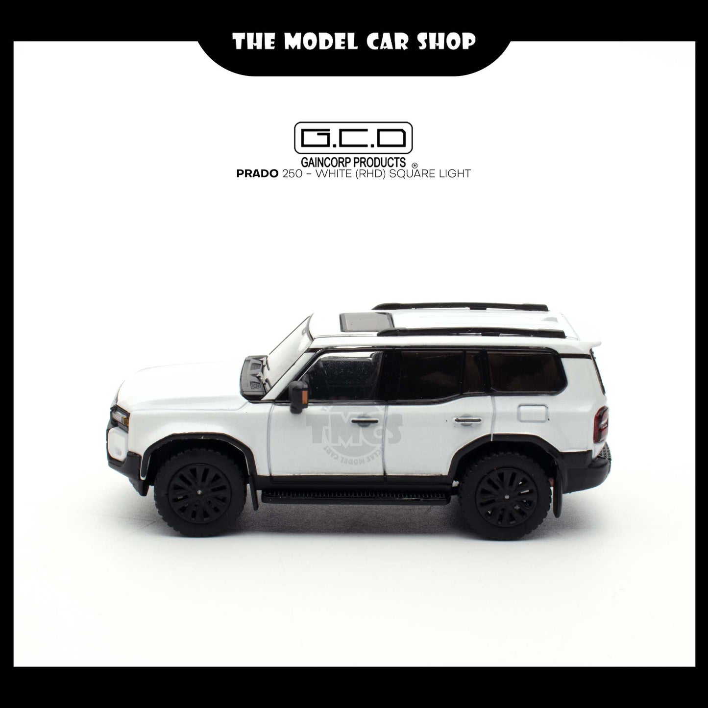 [GCD] Prado 250 - White (RHD) Square Light (423)