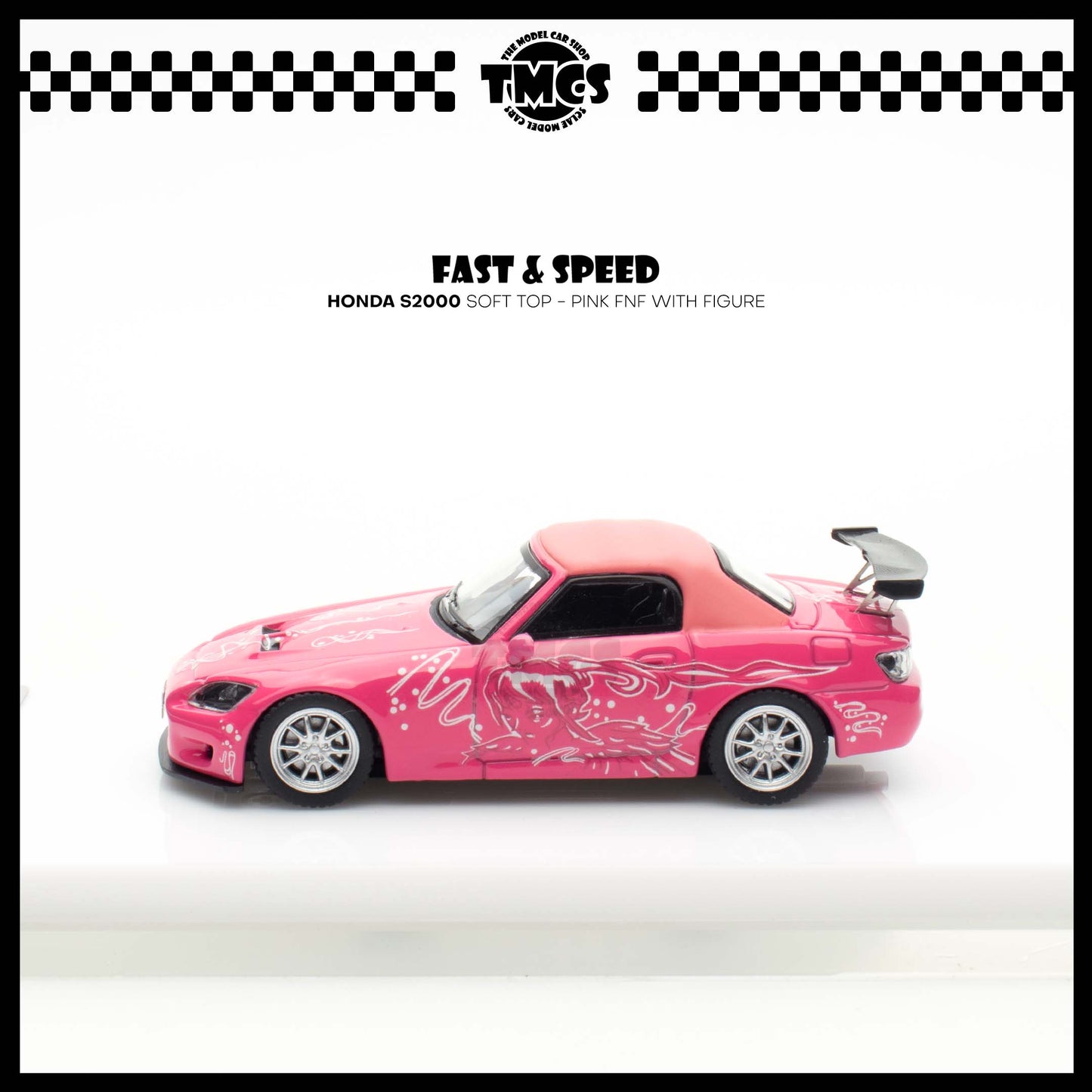 [Fast Speed] Honda S2000 Soft Top - Pink FNF