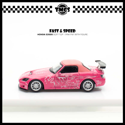 [Fast Speed] Honda S2000 Soft Top - Pink FNF