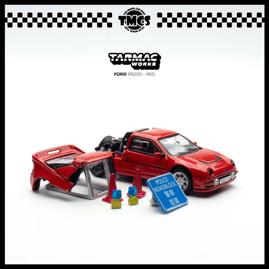 [Tarmac Works] Ford RS200 - Red