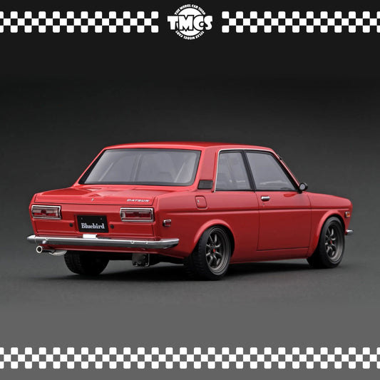 [Ignition Model] 1:18 Datsun Bluebird (510) - Red