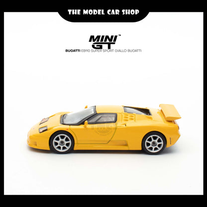 (UNSEAL UNIT) [MINI GT] Bugatti EB110 Super Sport Giallo Bugatti