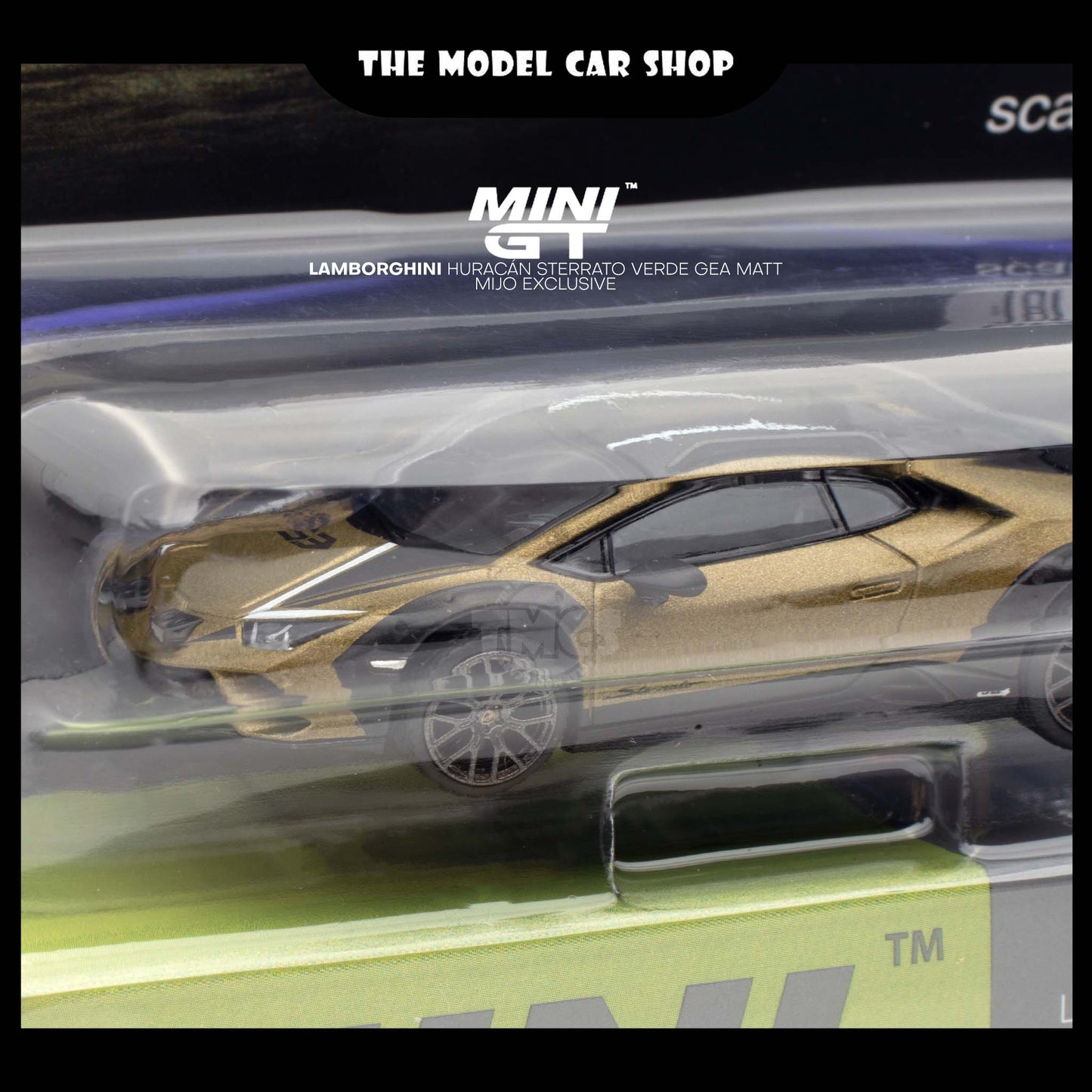 [MINI GT] Lamborghini  Huracán Sterrato Verde Gea Matt