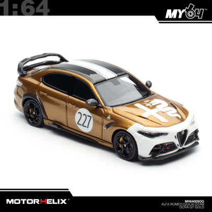 [Motorhelix] Alfa Romeo Giulia GTAm - Ocra GT Gold