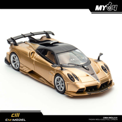 [CM Model] Pagani Imola - Gold Full Carbon