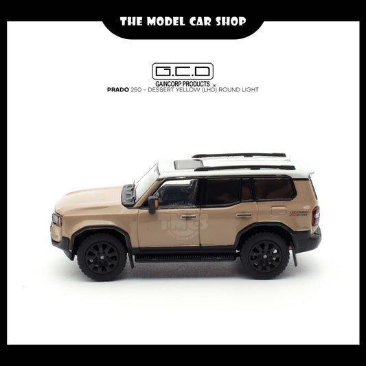 [GCD] Prado 250 - Dessert Yellow (LHD) Round Light (419)