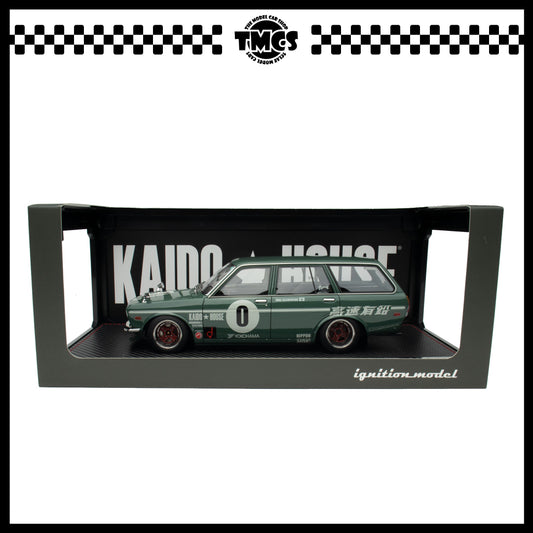 [Ignition Model] 1:18 Datsun Bluebird (510) Wagon - Green