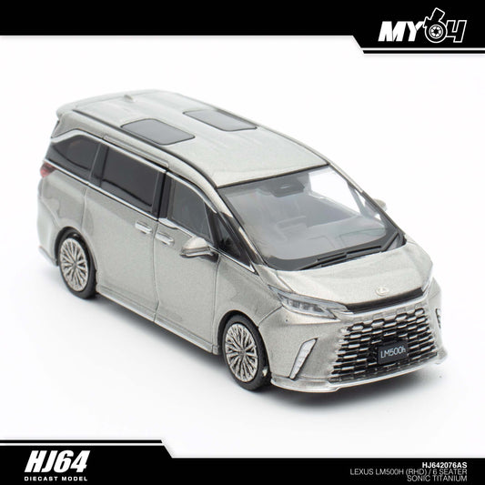 [Hobby Japan] Lexus LM500h (RHD) /6 Seater - Sonic Titanium