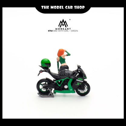 [More Art] KTM Bike with Girl