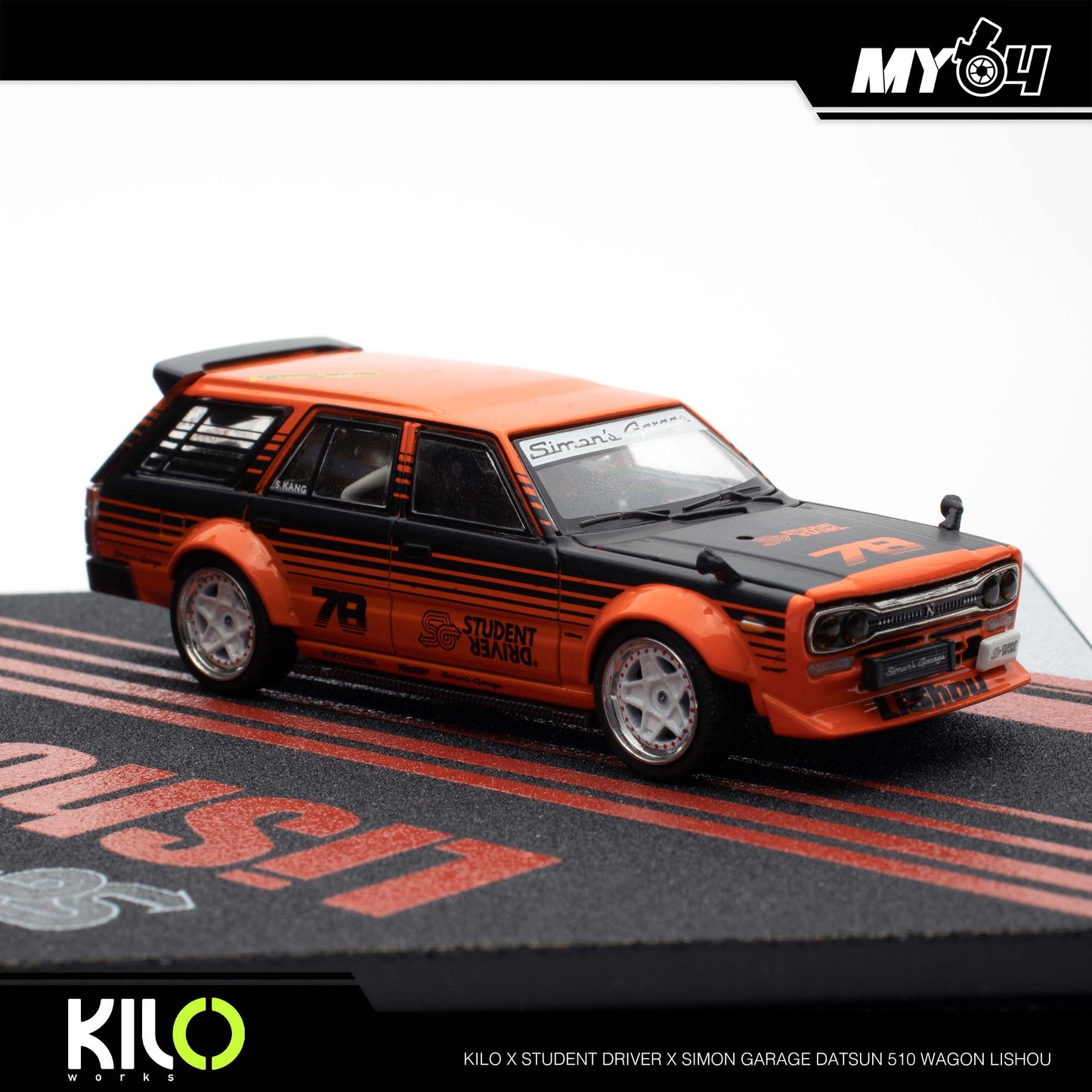 [Kilo Works] Kilo x Student Driver x Simon Garage - Datsun 510 Wagon Lishou 1.0