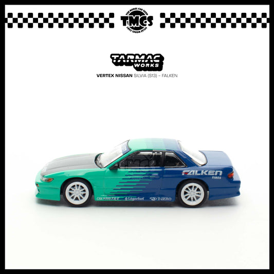 [Tarmac Works] Vertex Nissan Silvia (S13) - Falken