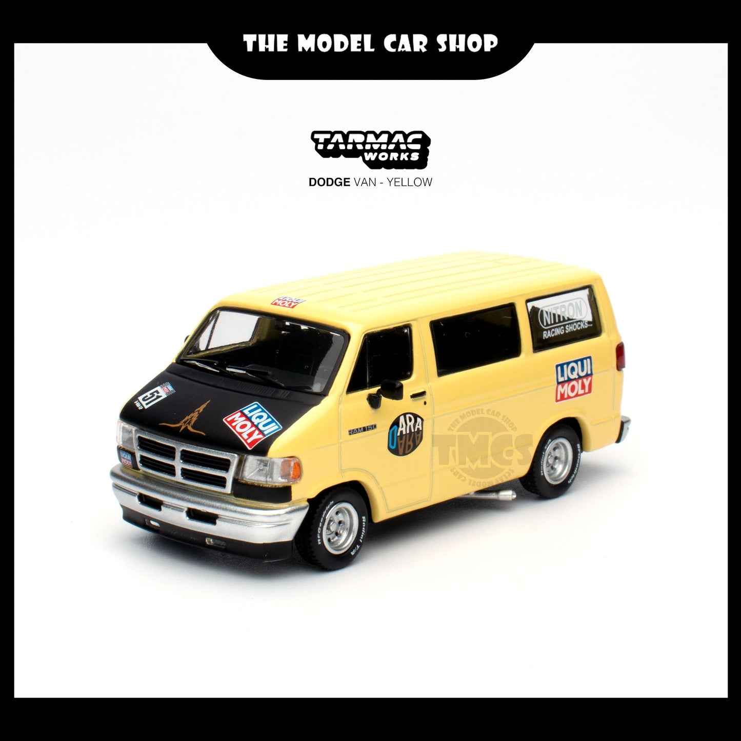 (UNSEAL UNIT) [Tarmac Works] Dodge Van - Yellow
