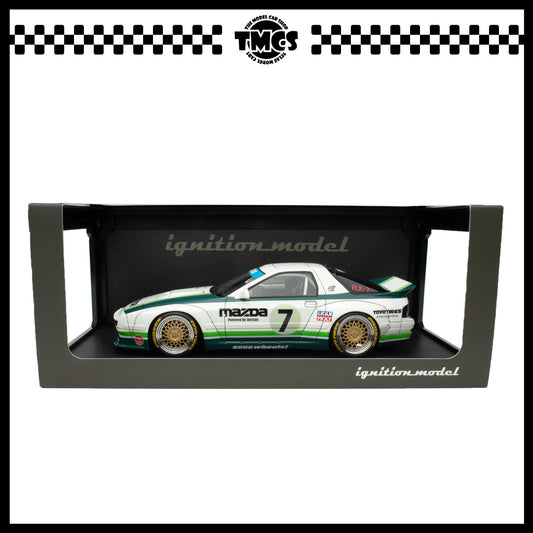 [Ignition Model] Pandem RX-7 (FC3S) - White/Green