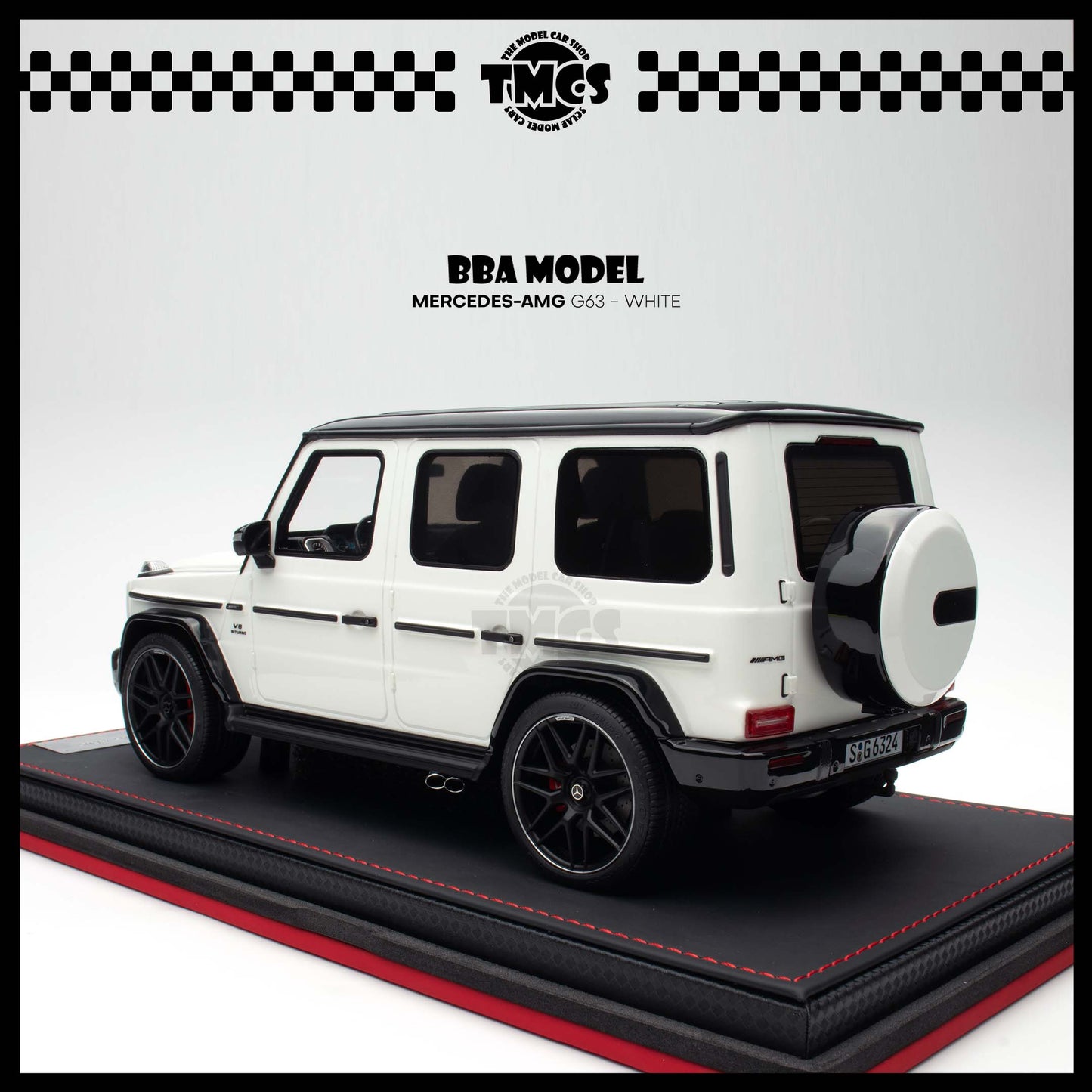 [BBA] 1:18 Mercedes-AMG G63 - White