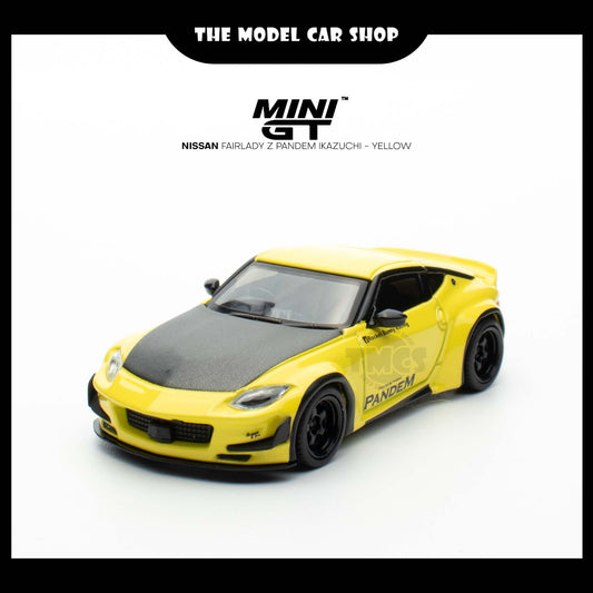 (UNSEAL UNIT) [MINI GT] Nissan Z Pandem Ikazuchi - Yellow