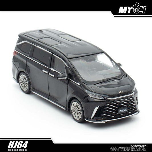 [Hobby Japan] Lexus LM500h (RHD) /6 Seater - Graphite Black Glass Flake