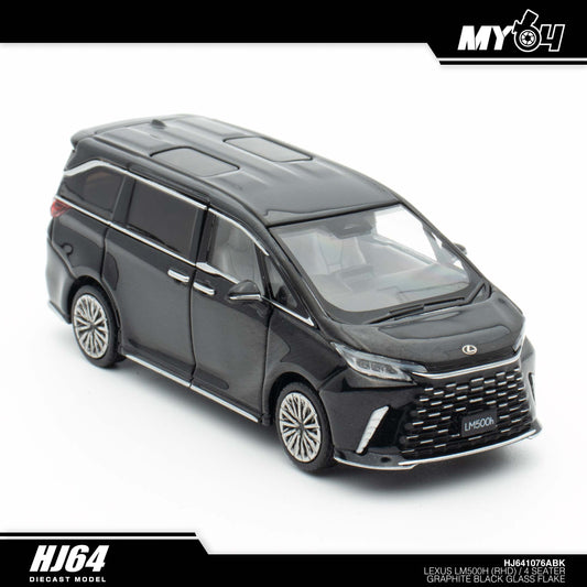 [Hobby Japan] Lexus LM500h (RHD) /4 Seater - Graphite Black Glass Flake