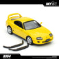 [Hobby Japan] Toyota Supra RZ (JZA80) with Active Spoiler Parts - Super Bright Yellow