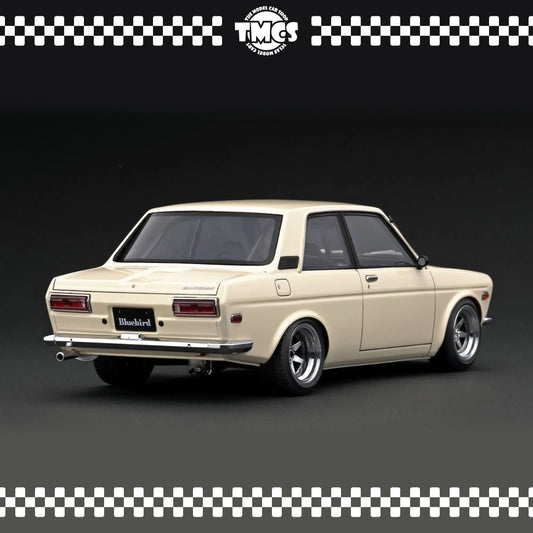 [Ignition Model] 1:18 Datsun Bluebird (510) - White
