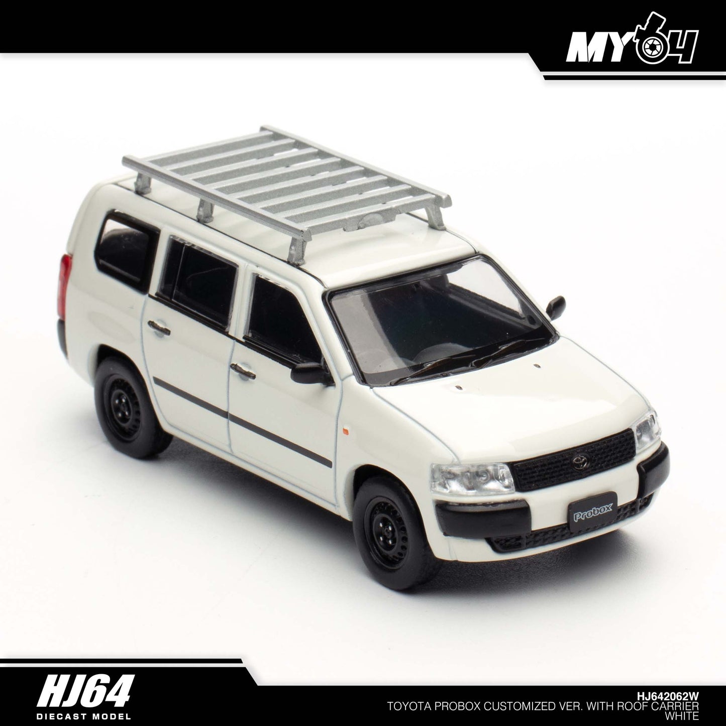 [Hobby Japan] Toyota Probox Customized ver. with Roof Carrier
