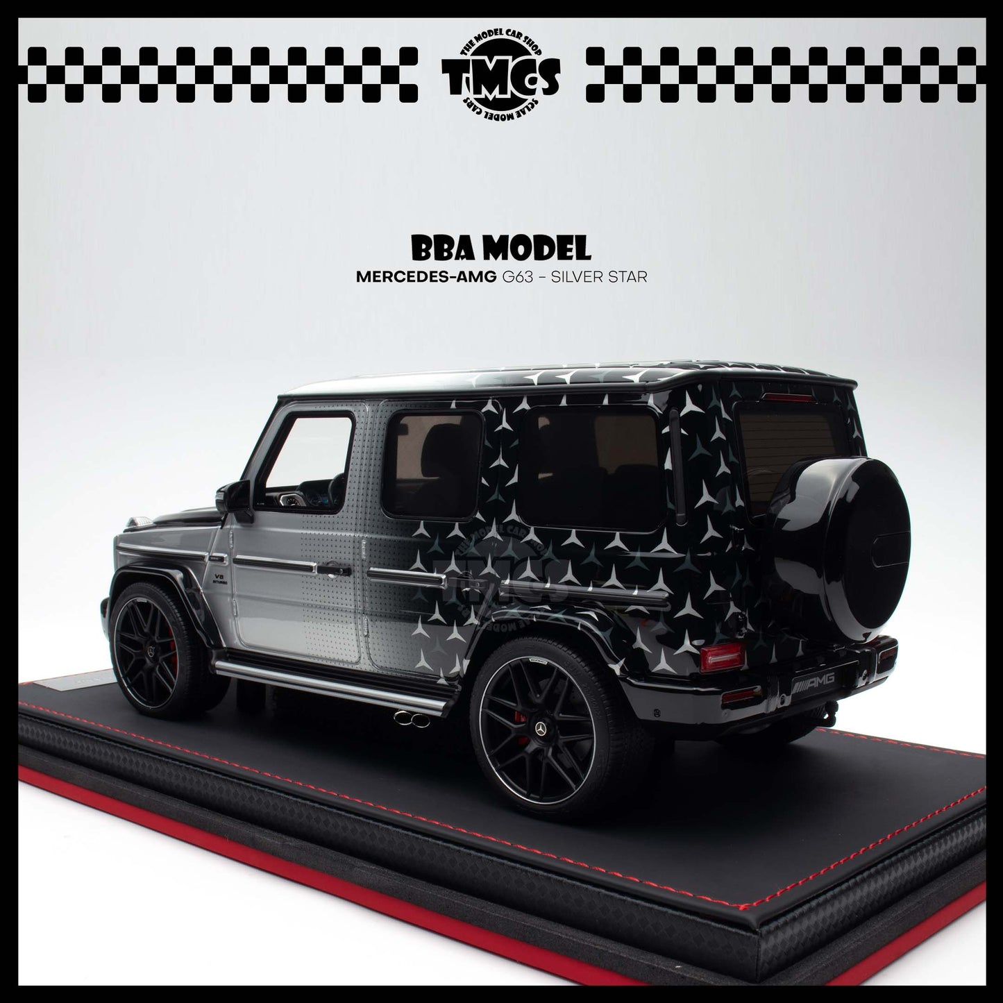[BBA] 1:18 Mercedes-AMG G63 - Silver Star
