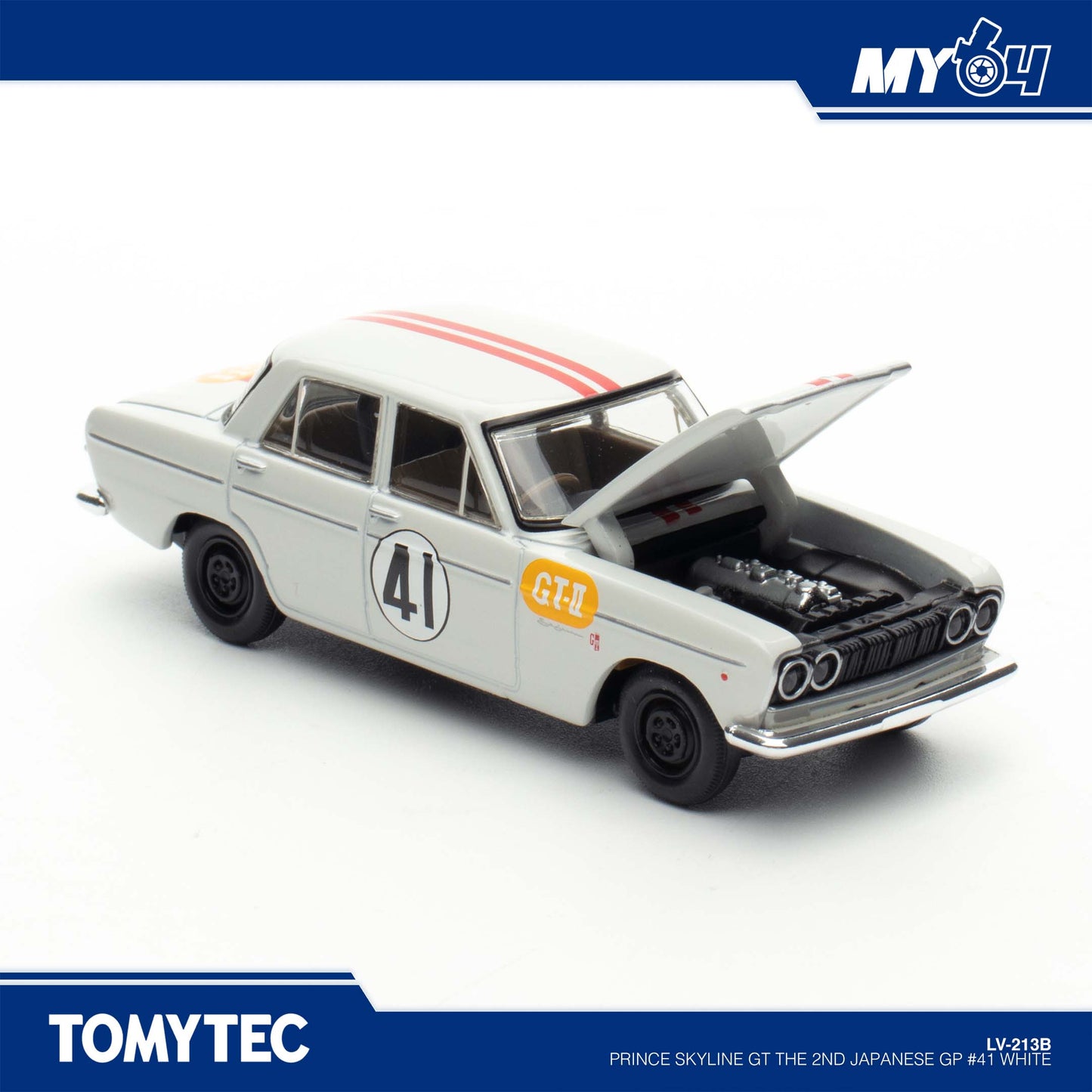[TLVN] Prince Skyline GT The 2nd Japanese GP - #41 White