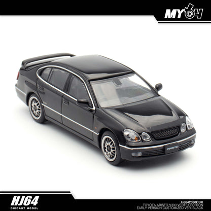(UNSEAL UNIT) [Hobby Japan] Toyota Aristo V300 Vertex Edition Early Version Customized Version - Black
